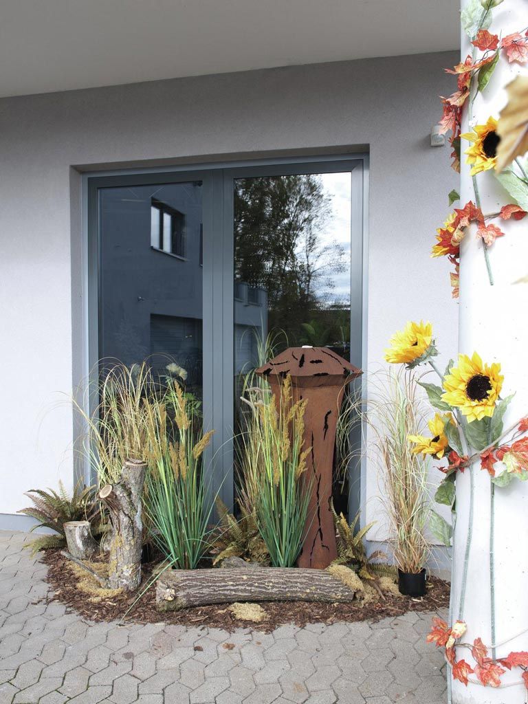 Europalms Lampenputzergrasbusch, 120cm, Kunststoff