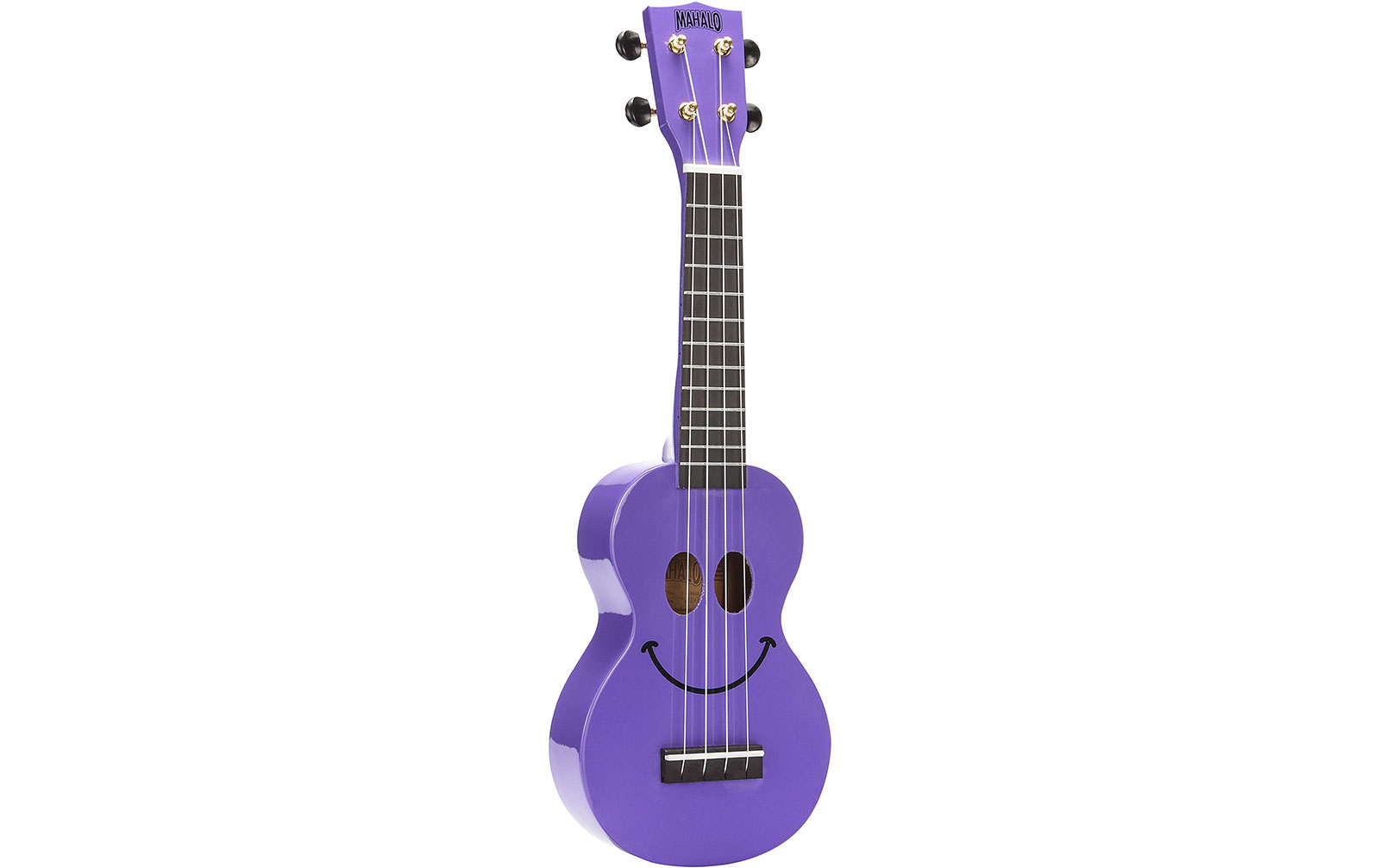 Mahalo Smiley Ukulele Purple