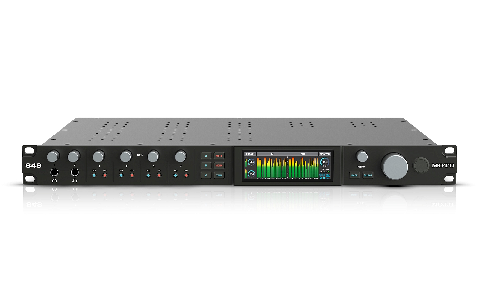 MOTU 848 AVB-Interface