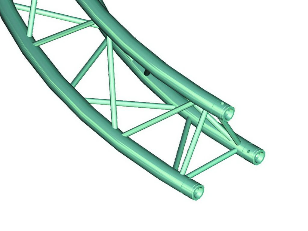 Alutruss DECOLOCK DQ-3 Vollkreis d=4m (innen) /\ 3-Punkt