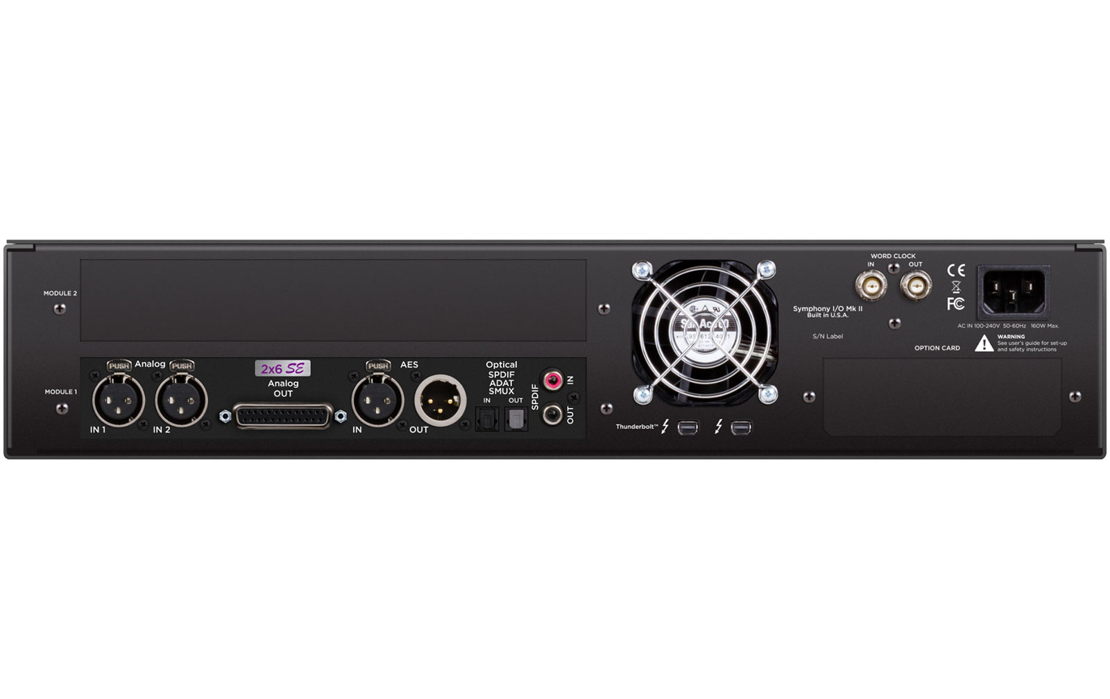 Apogee Symphony I/O Mk II 2X6 SE Thunderbolt