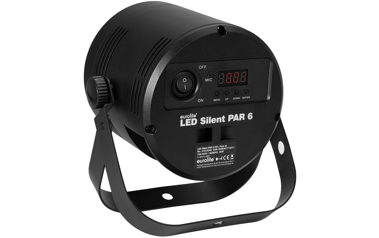 Eurolite LED Silent Par 6 QCL Floor sw