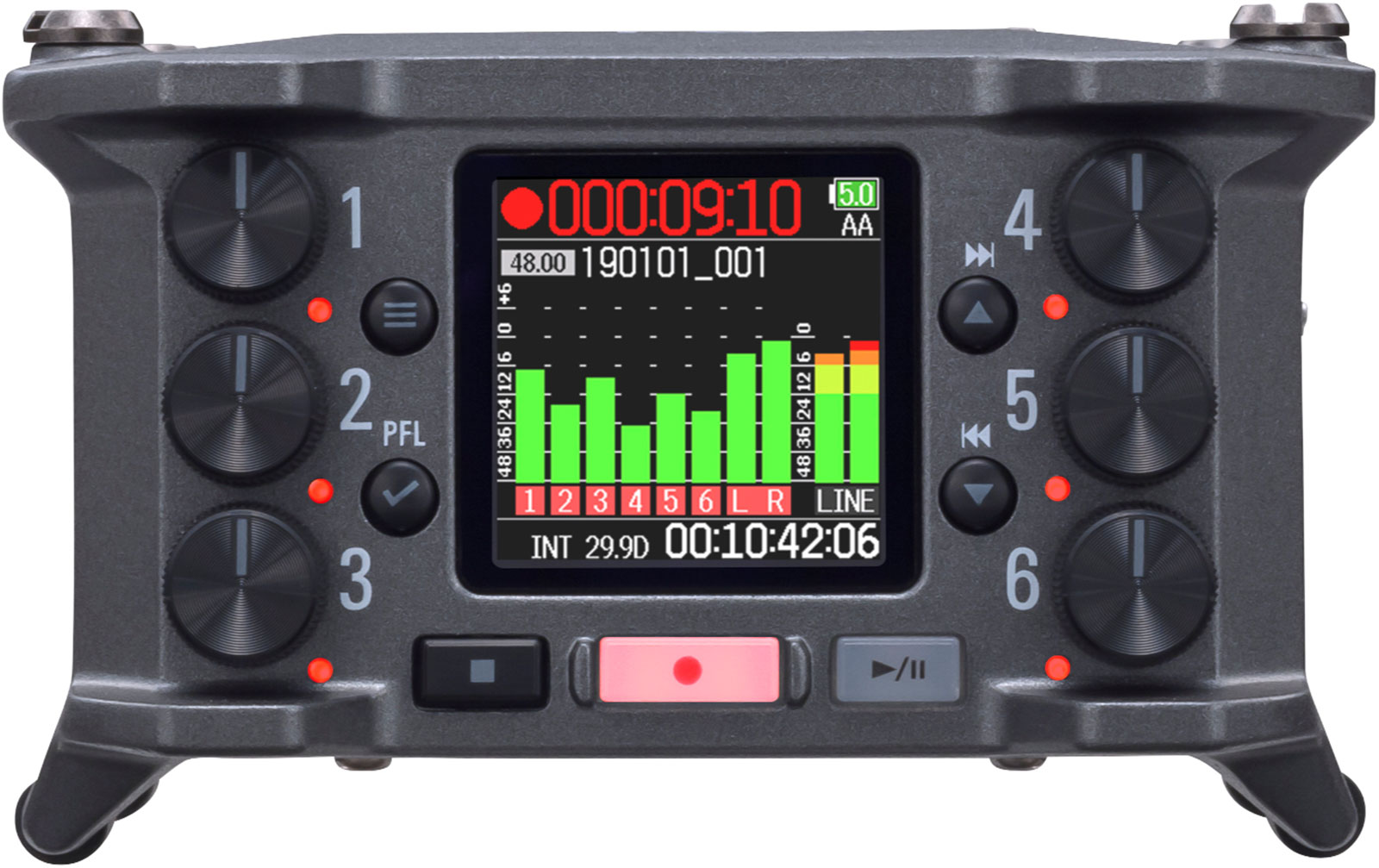 Zoom F6 Multitrack Field Recorder
