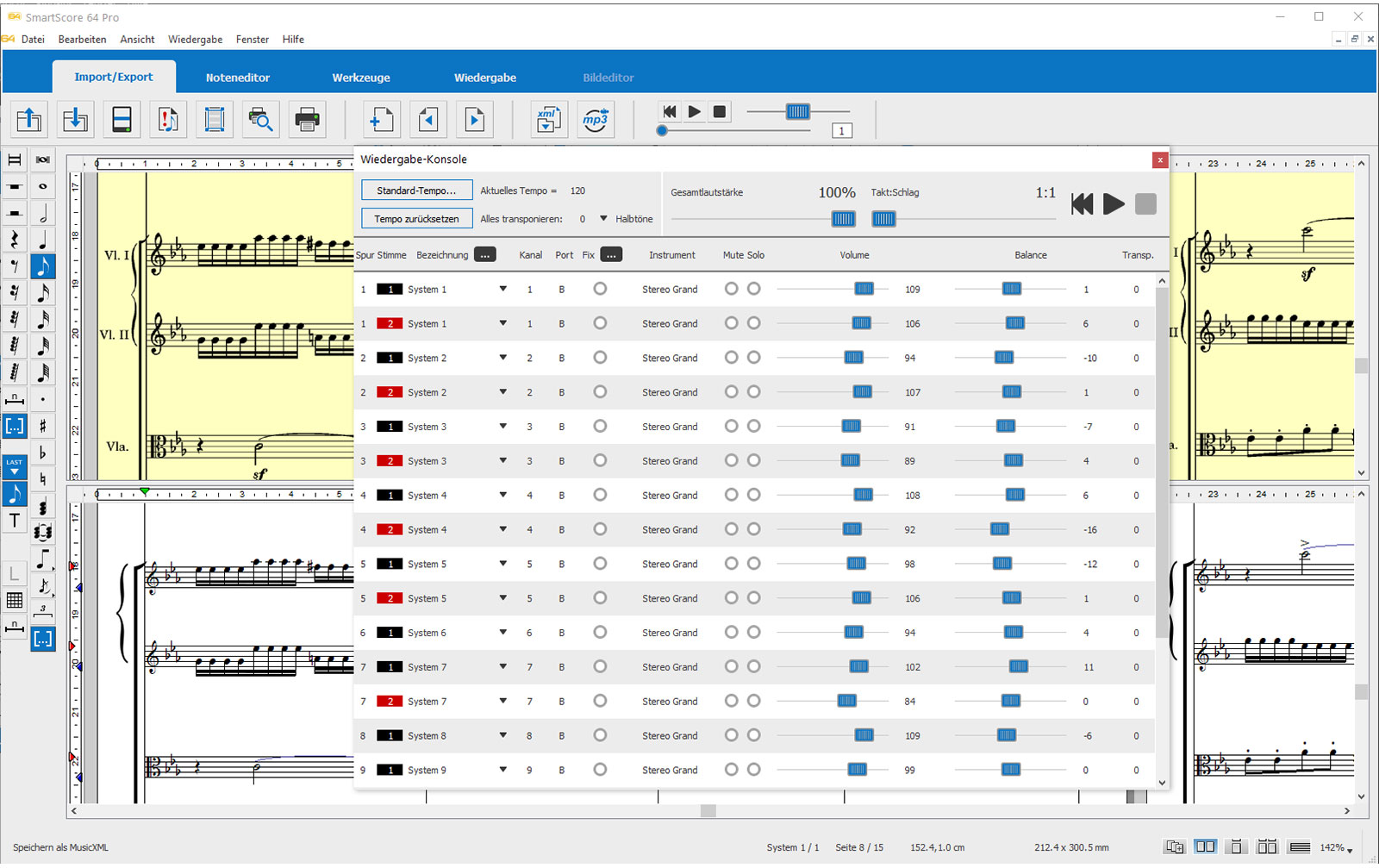 Musitek SmartScore 64 Professional Academic deutsch - Download Version