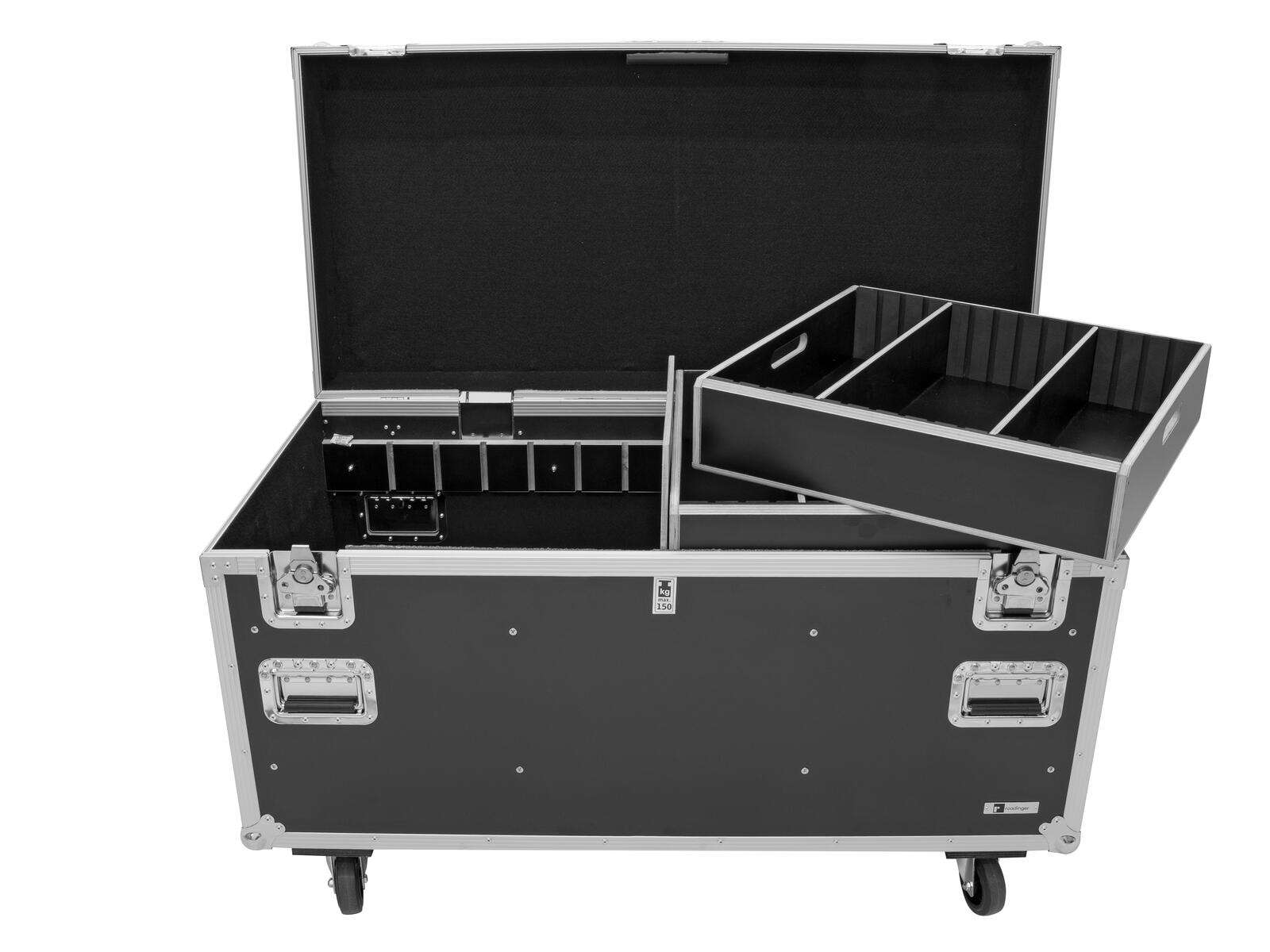 Roadinger TW-2 Universalcase PRO 120cm mit Rollen