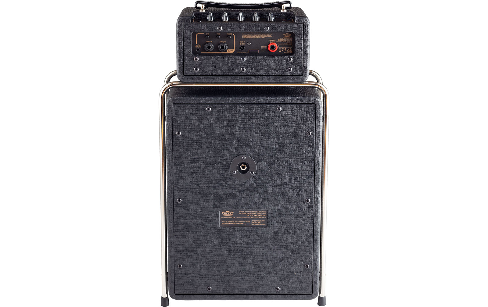 Vox MSB 50 BK Mini Super Beetle Audio 50W inkl. Stativ, schwarz