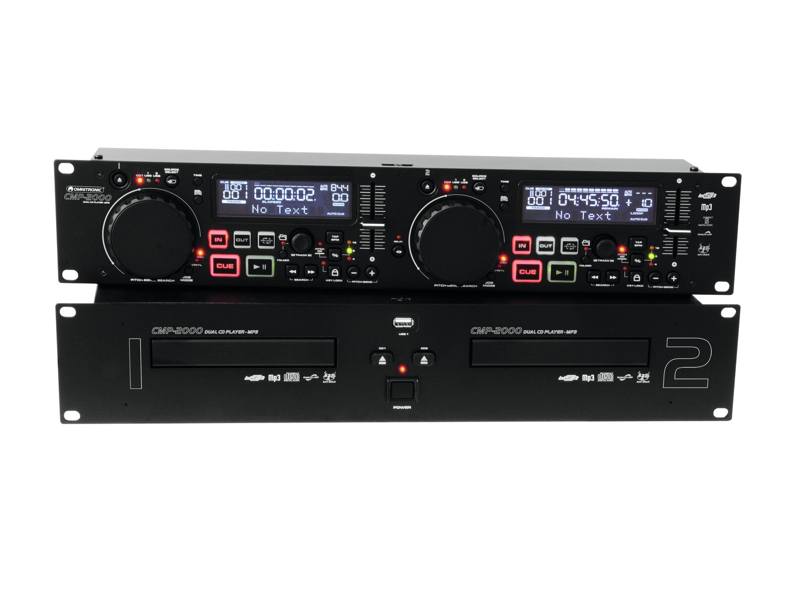 Omnitronic CMP-2000 Dual-CD-MP3-Player