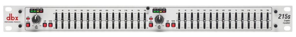 dbx 215s Grafischer Equalizer