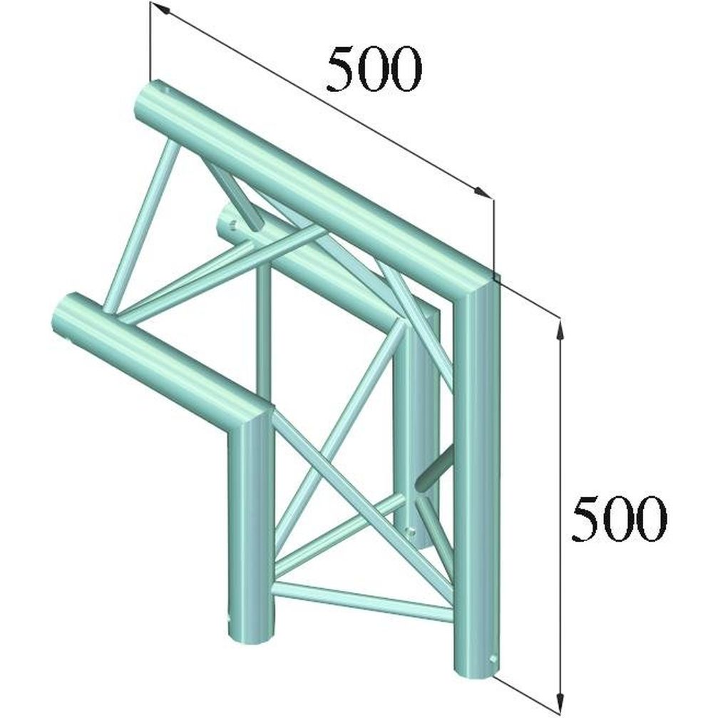 Alutruss Trilock 6082AC-24 2-Weg-Ecke 90° /\\