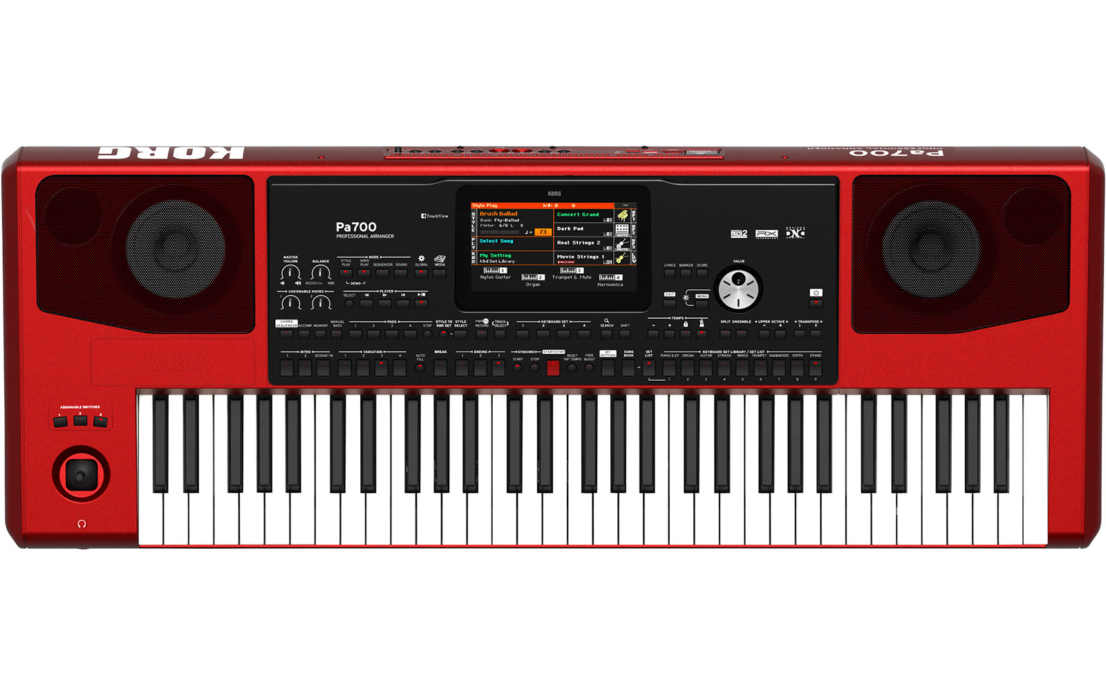 Korg Pa700 RD Limited Edition Entertainer Keyboard