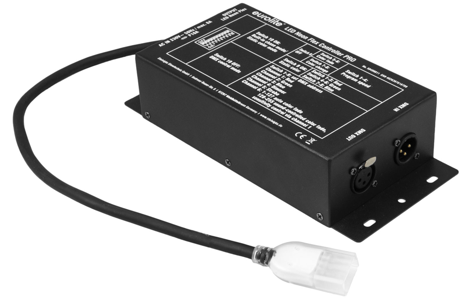 Eurolite Controller PRO mit DMX für LED Neon Flex 230V Slim RGB