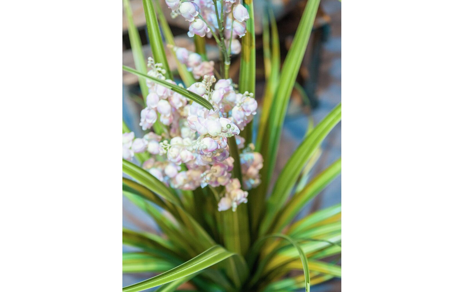 Europalms Glockenblume, rose, 105cm, Kunststoffpflanze
