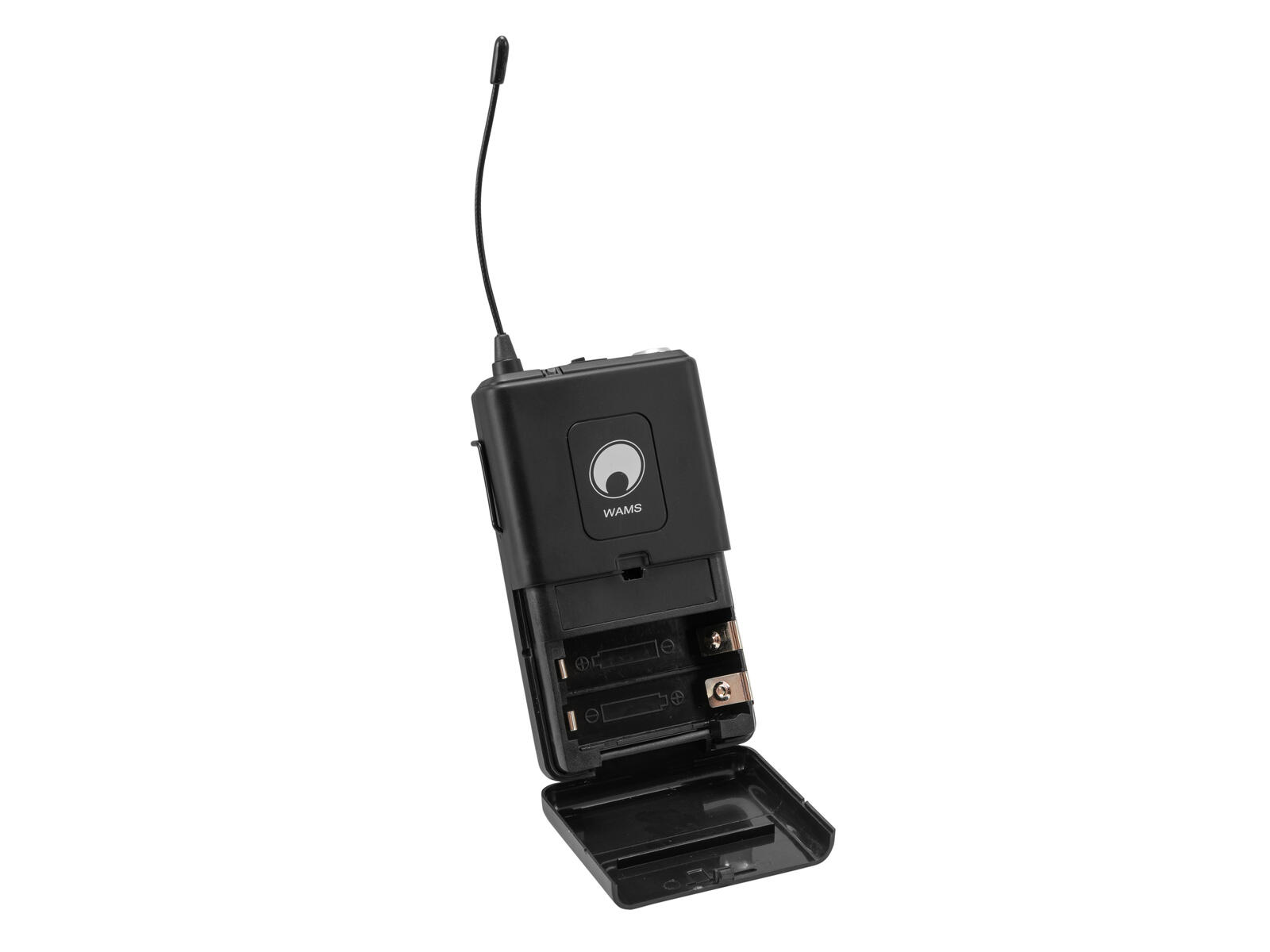 Omnitronic WAMS-12 Taschensender inkl. Kopfbügelmikrofon 863MHz