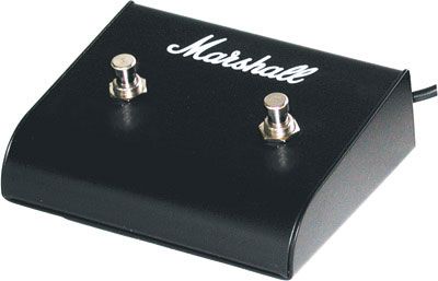 Marshall PEDL91004 Fußschalter, 2-fach mit Aufklebern