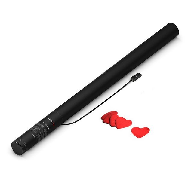 Magic FX Elektrische Hearts Konfetti Kanone Pro 80cm Rot
