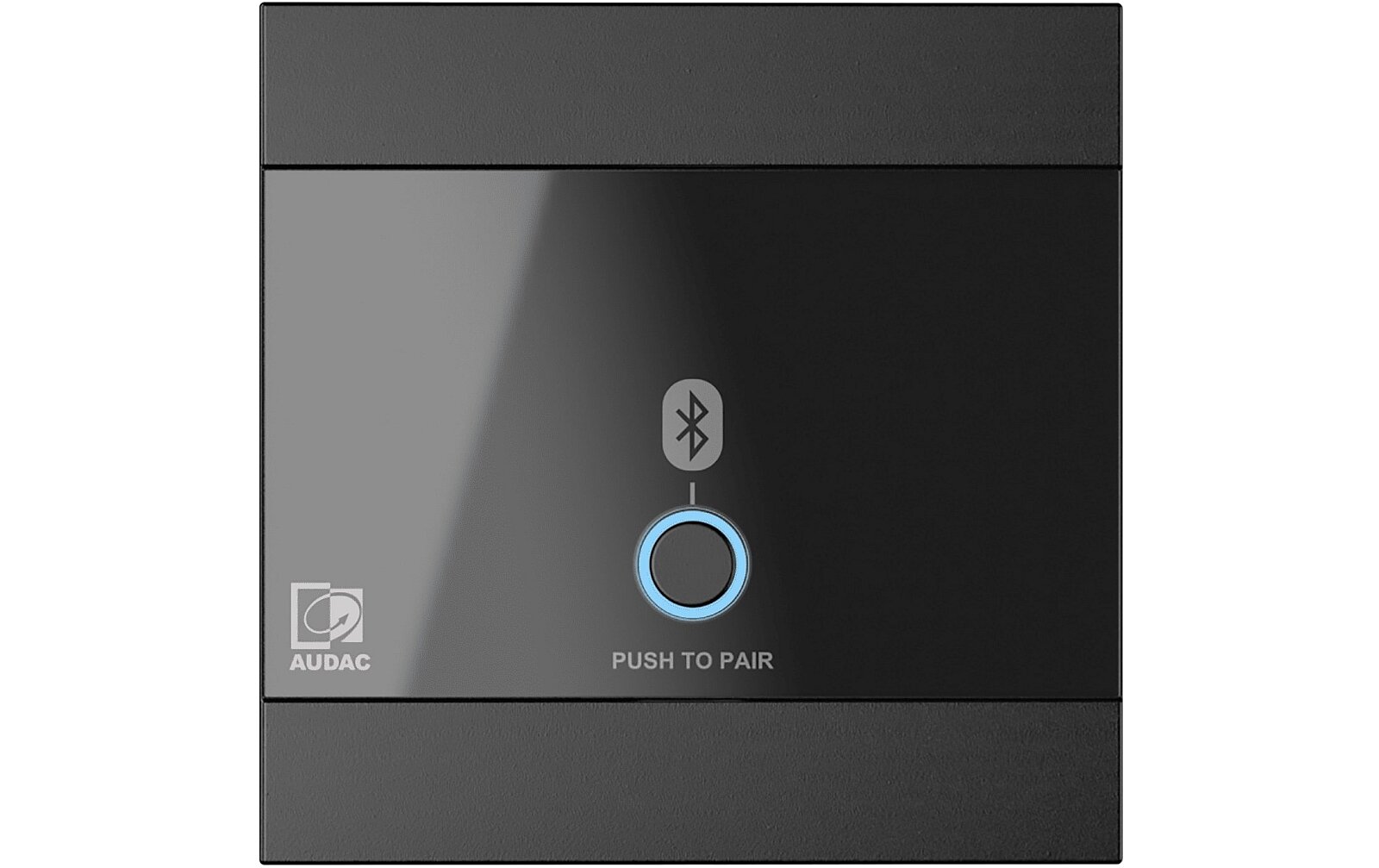 Audac WP220 Universal Wandbedienfeld Bluetooth-Empfänger schwarz