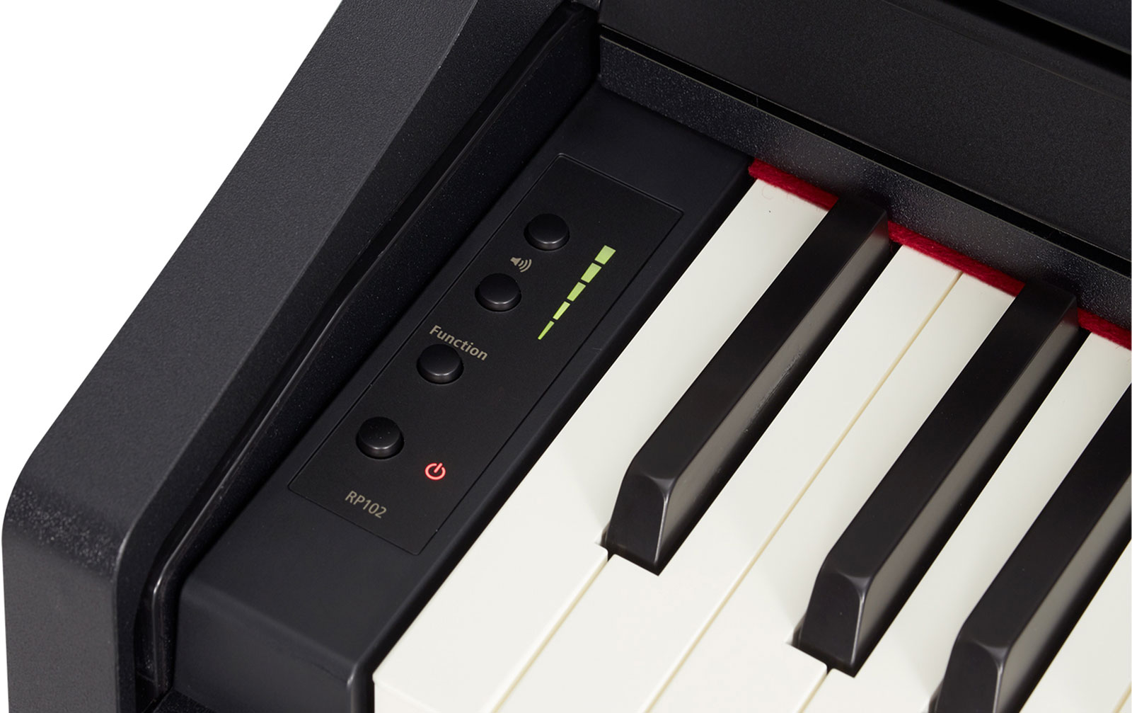 Roland RP102 BK, mattschwarz
