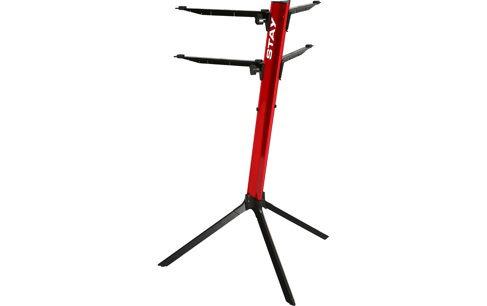 Stay Music SLIM S1100/02-RED Keyboardständer 110cm - 2 Auflagen - rot