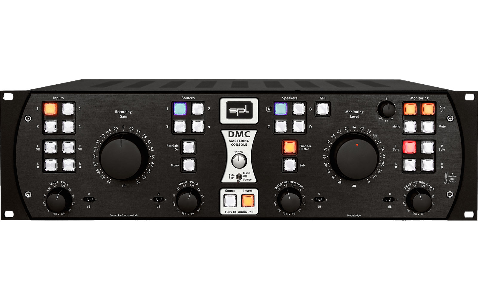 SPL DMC schwarz, Modell 1690