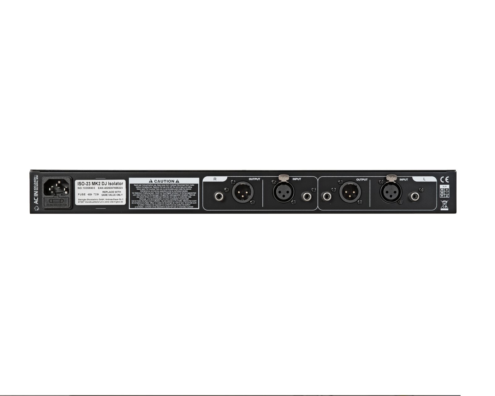 Omnitronic ISO-23 MK2 DJ-Isolator