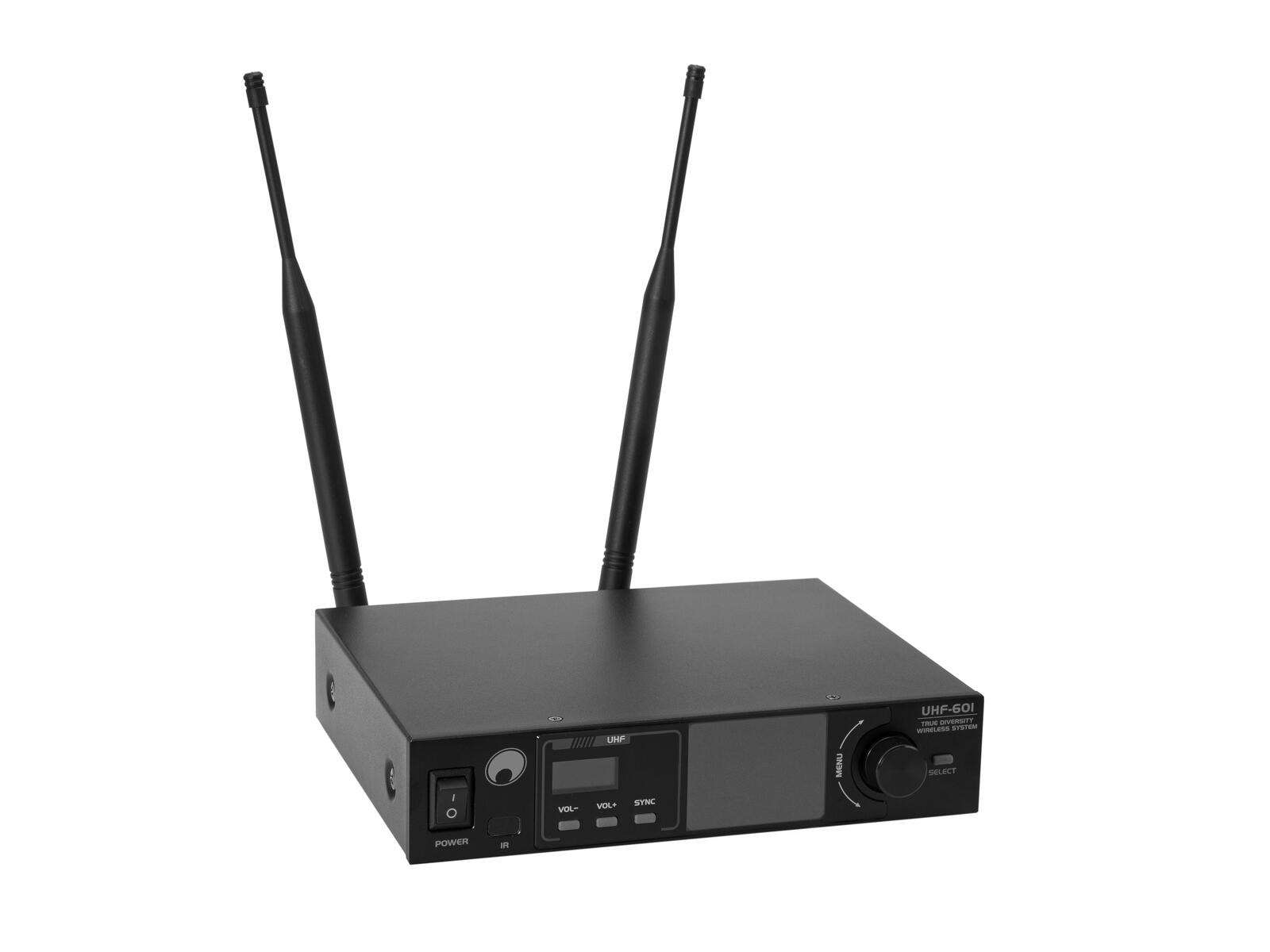 Omnitronic UHF-601 1-Kanal Funkmikrofon-System 823-832/863-865 MHz