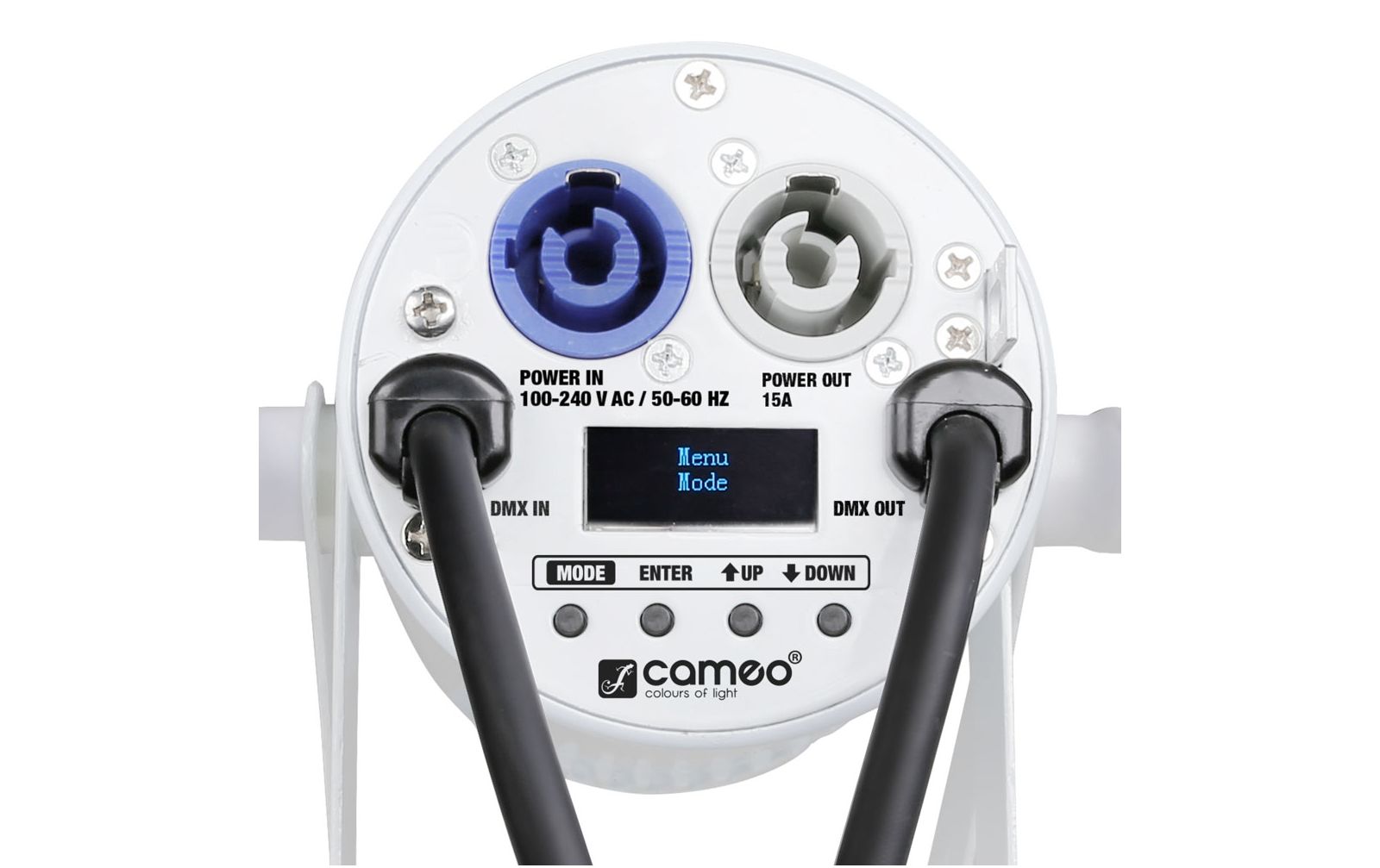 Cameo Q-Spot 15 RGBW WH Kompakter Spot mit 15W RGBW-LED in weißer Ausführung