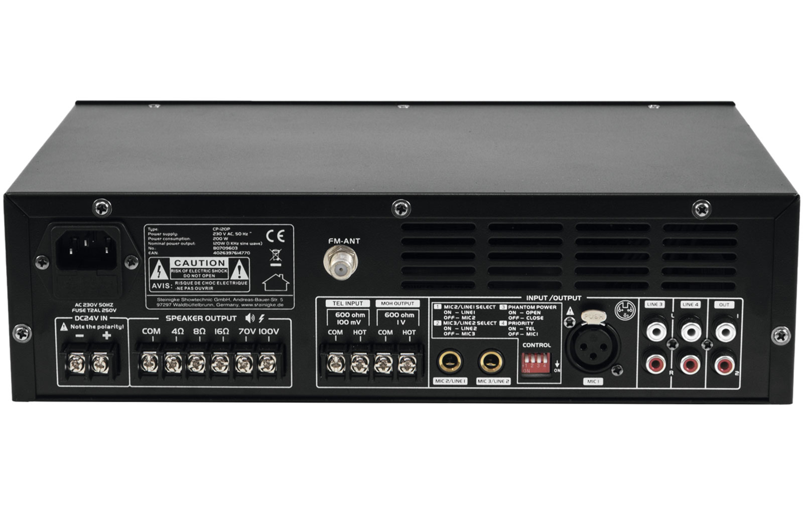 Omnitronic CP-120P ELA-Mischverstärker