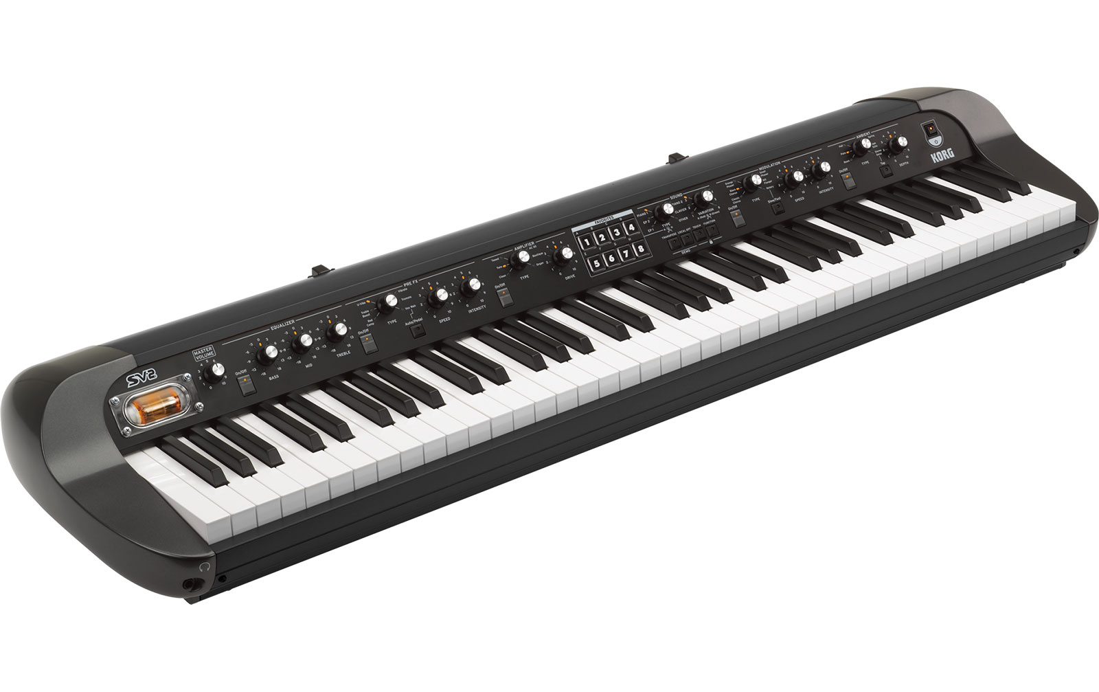 Korg SV2-73 Digitalpiano, schwarz