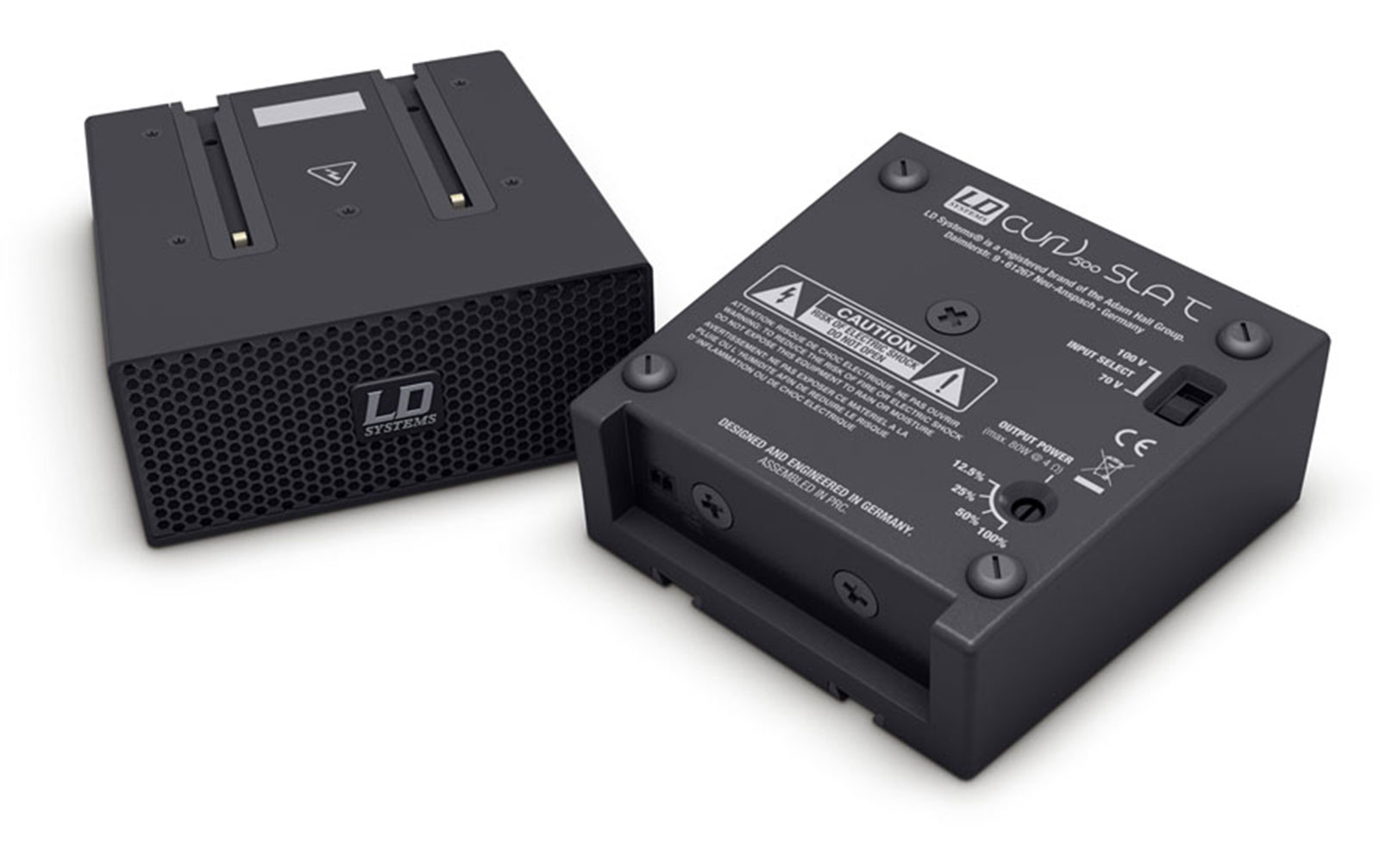 LD Systems CURV 500 SLAT Curv 500 70 / 100 Volt SmartLink Adapter schwarz