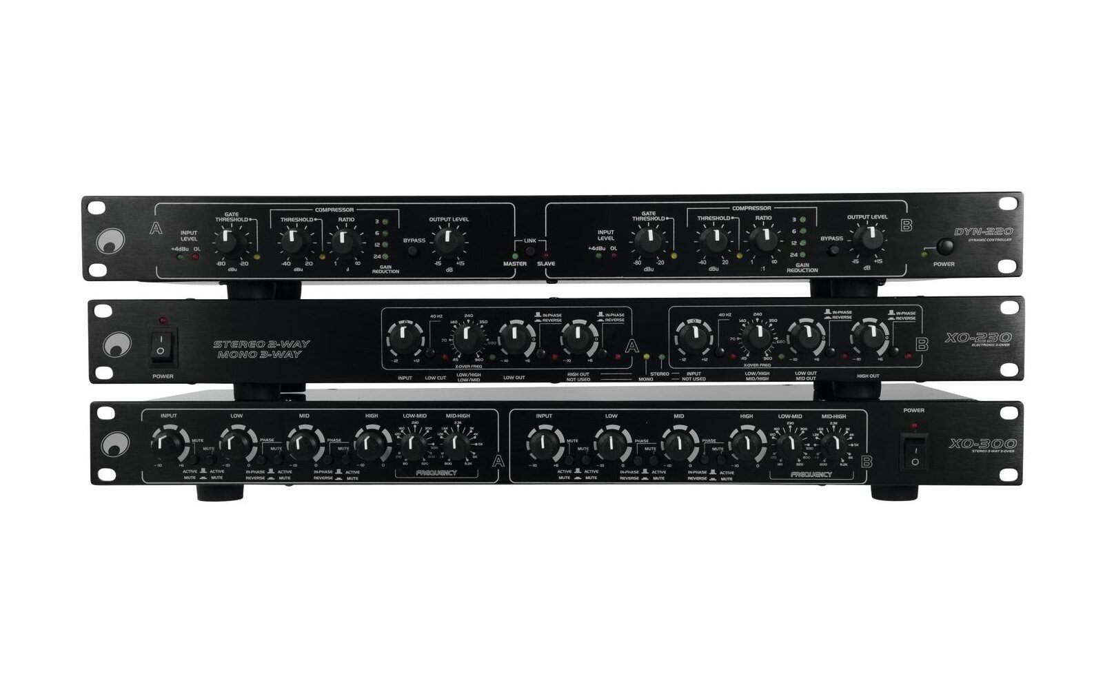 Omnitronic XO-230 Aktive Frequenzweiche