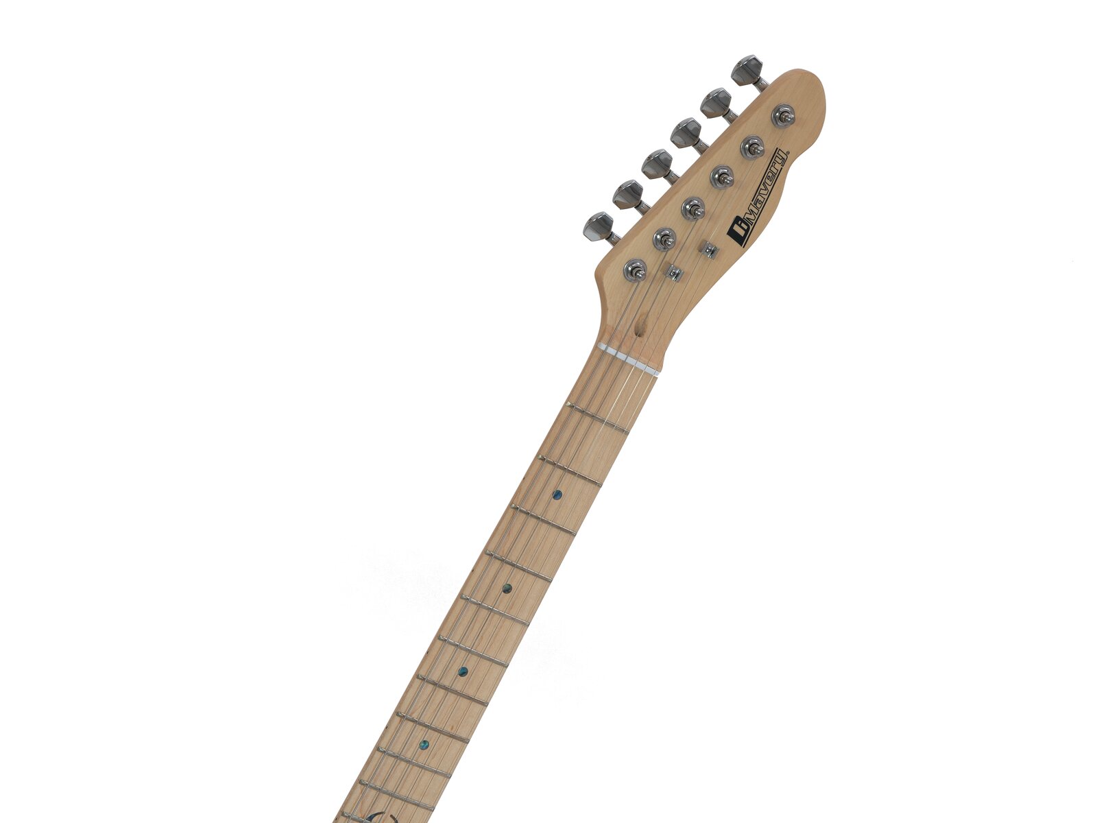 Dimavery TL-501 Modern E-Gitarre, red sparkle