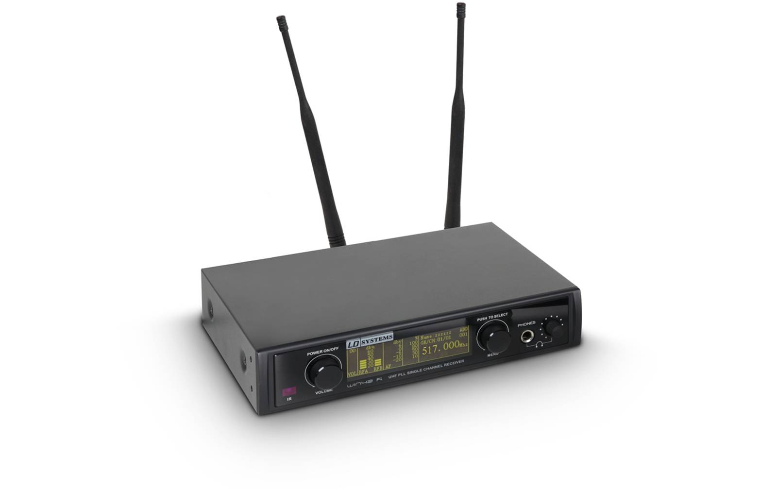 LD Systems WIN 42 BPG B 5 Funkmikrofon System mit Belt Pack und Gitarrenkabel Band 5 584 - 607 MHz
