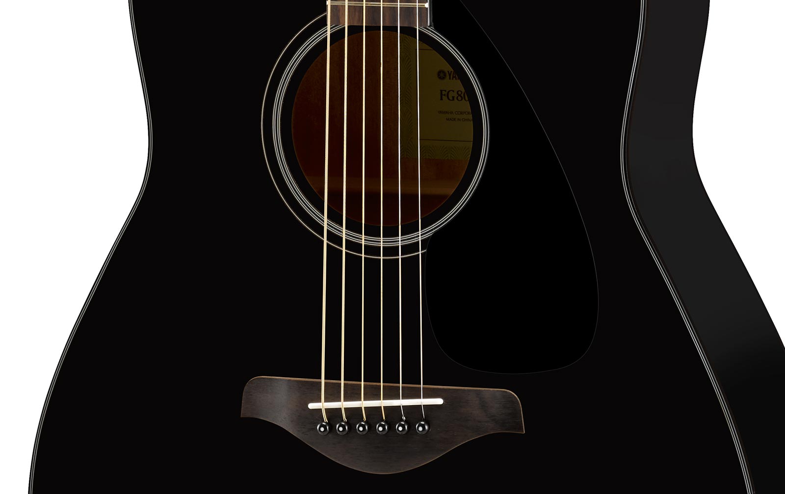 Yamaha FG800 BL, Black