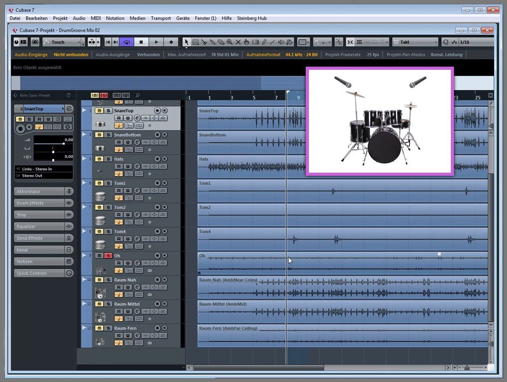 DVD Lernkurs Hands On Cubase MixConsole