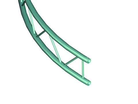 Alutruss BILOCK Element f.Kreis 4m innen vert.90°