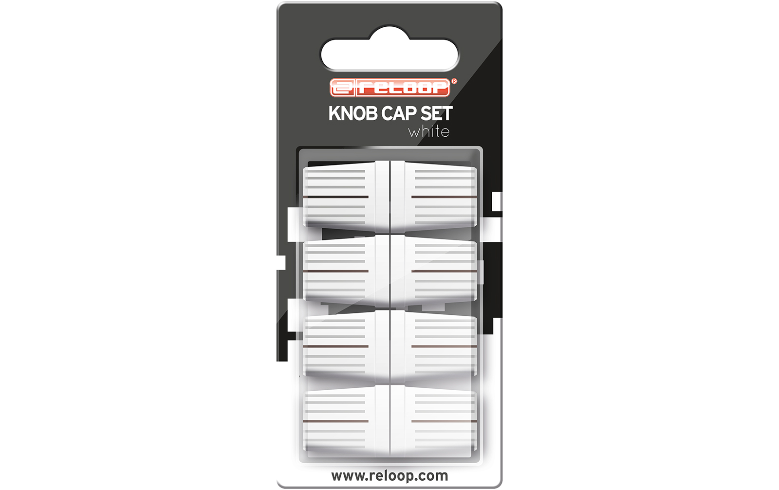 Reloop Knob Cap Set white