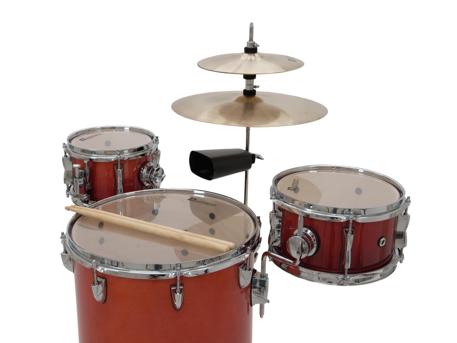 Dimavery CDS Cocktail Schlagzeug, orangeburst