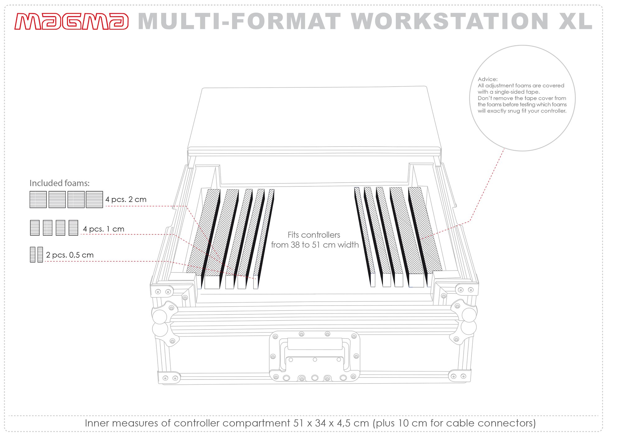 Magma Multi-Format Workstation XL