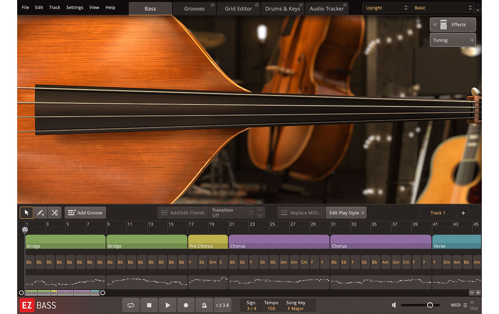 ToonTrack Upright EBX (Lizenz Code)