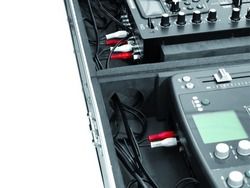 Roadinger Universal-Konsole DIGI-1 2 x CD-Player / 1 x Mischpult, schwarz