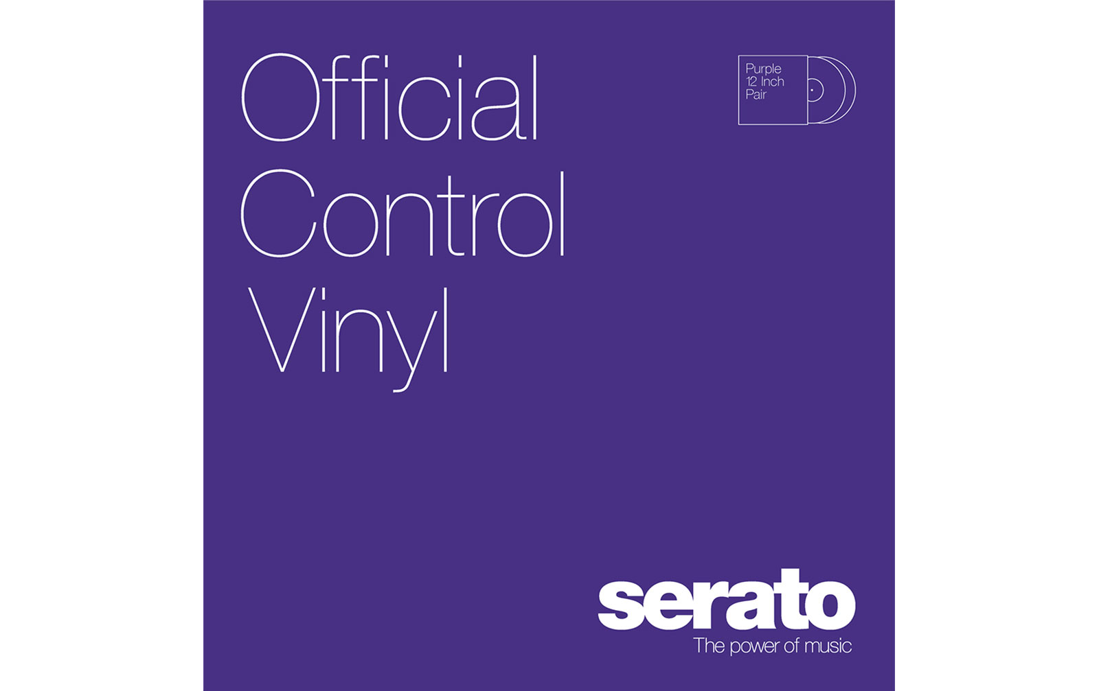 Serato Performance Control Vinyl, purple