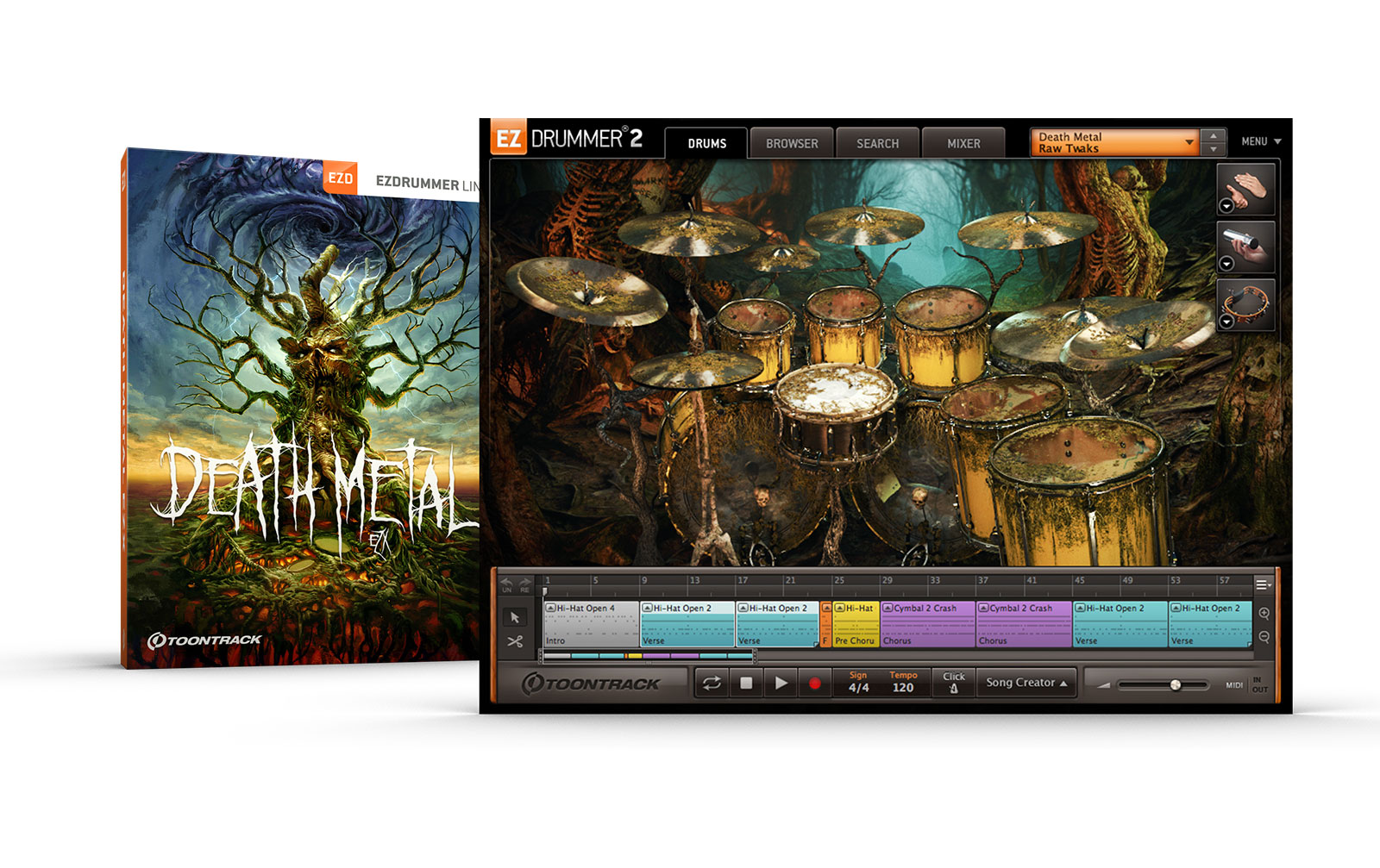 ToonTrack Death Metal EZX (Licence Key)