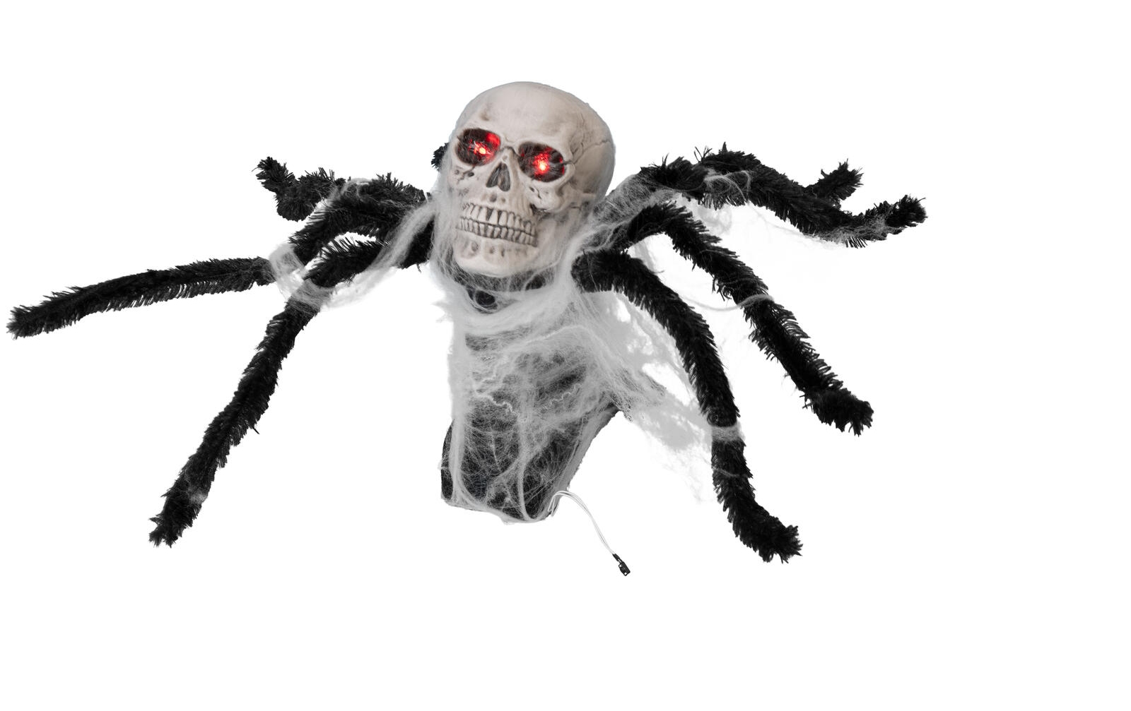 Europalms Halloween Pop-Up Spinne, animiert, 45cm