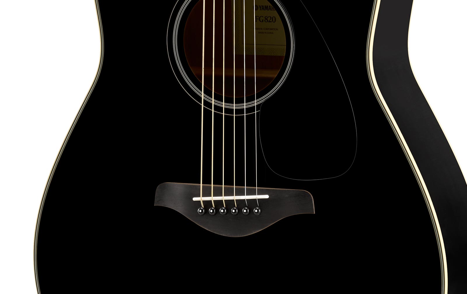 Yamaha FG820 BL, Black