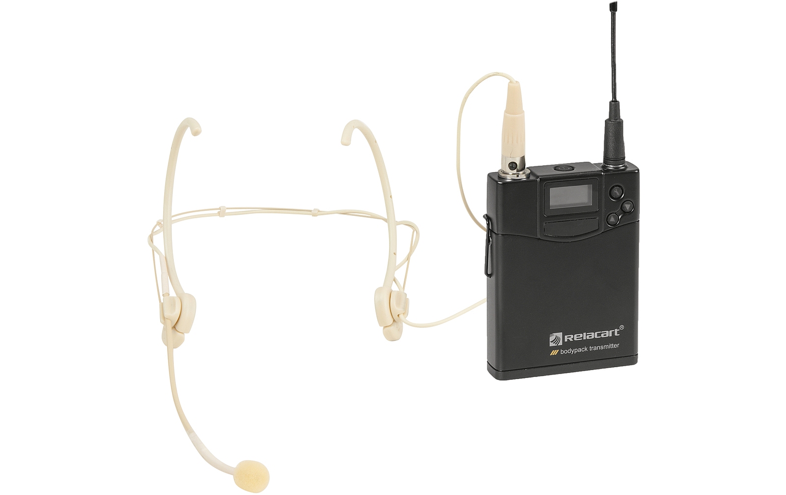 Relacart UT-222 Bodypack 522-554 MHz mit HM-600S Headset