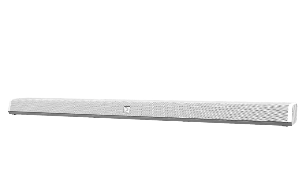 Audac IMEO 1 W - Professionelle 2.1 Soundbar in weiß