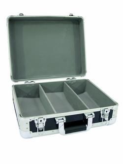 Roadinger CD-Case ALU Digital-Booking abgerundet schwarz