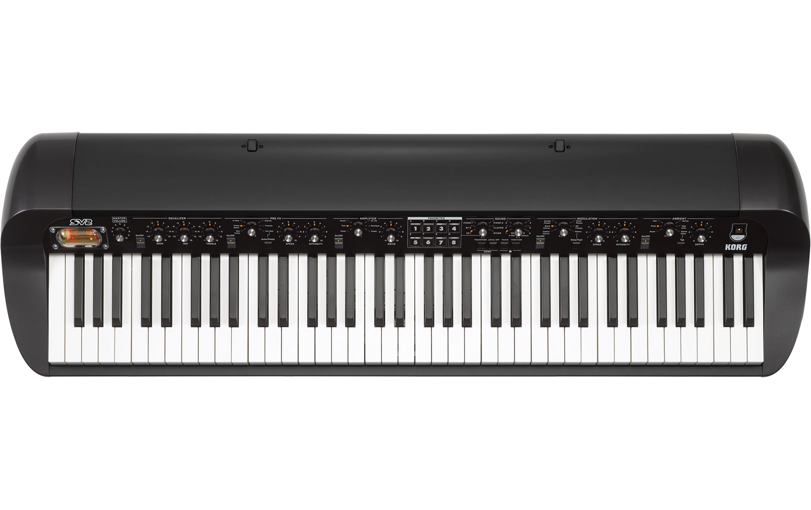 Korg SV2-73 Digitalpiano, schwarz