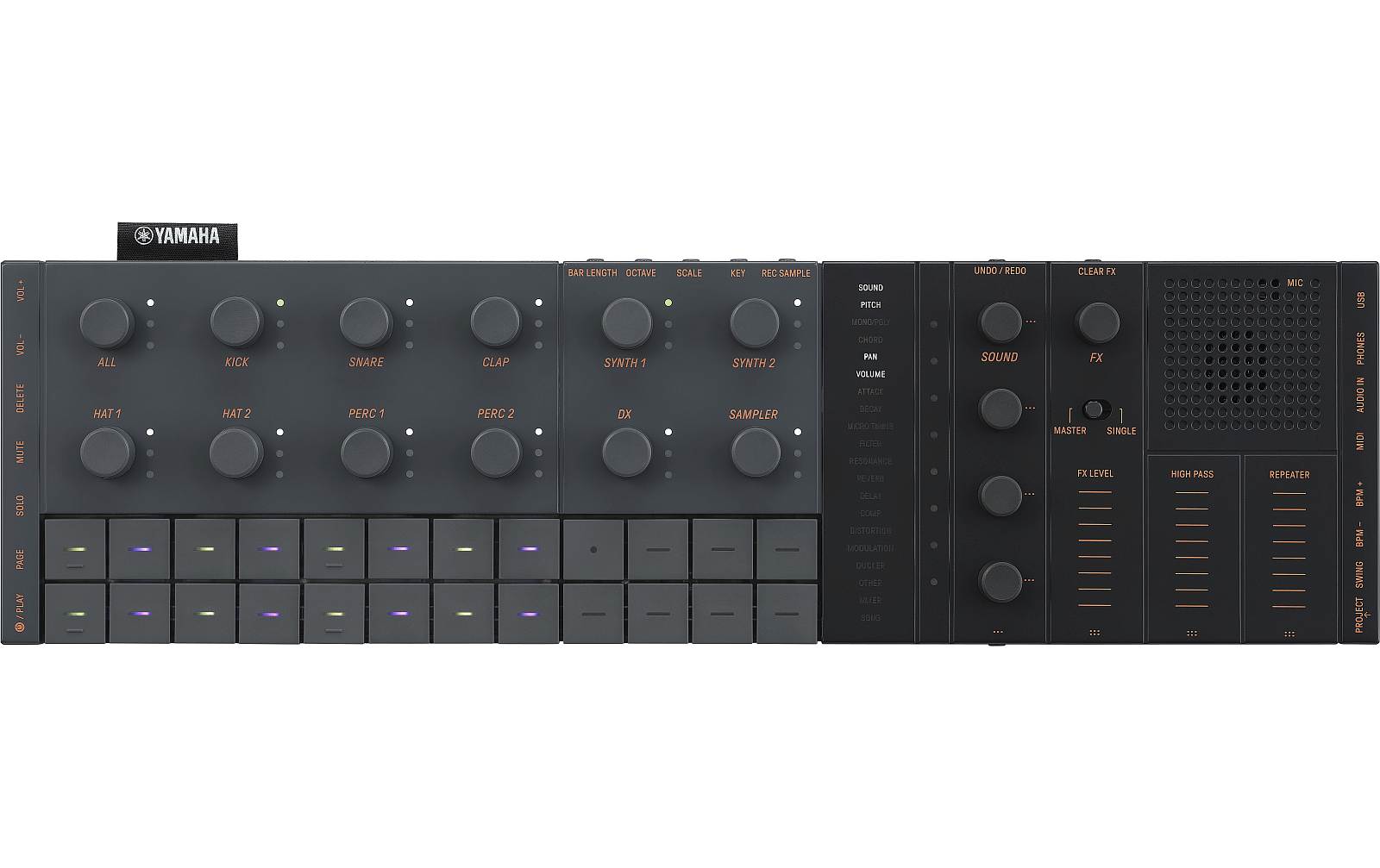 Yamaha SEQTRAK Black