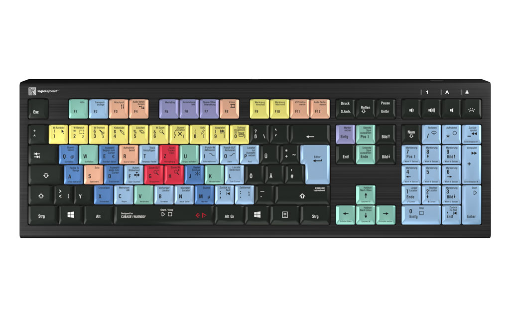 LogicKeyboard Cubase/Nuendo Astra 2 DE, PC